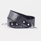 Ремень для сумки TEXTURA, цвет чёрный - Фото 3