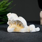 Фигура "Ангелочек лежит на ручках" позолота, 8х4х4см - фото 24423780