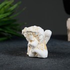 Фигура "Ангелочек лежит на ручках" позолота, 8х4х4см - фото 24423781