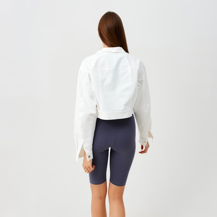 Жакет женский MINAKU: Casual Collection цвет белый, р-р 52 52785