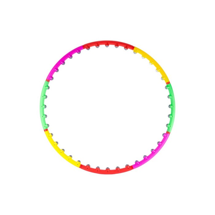 Обруч массажный разборный Atemi AWH100, 98х3 см, 1 кг - Фото 1