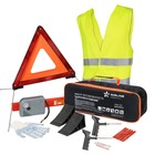Набор автомобилиста «Шиномонтажник» (РК для б/к шин, Знак, Жилет, Упор, компрессор S-16G, Перчатки) 530 - Фото 1