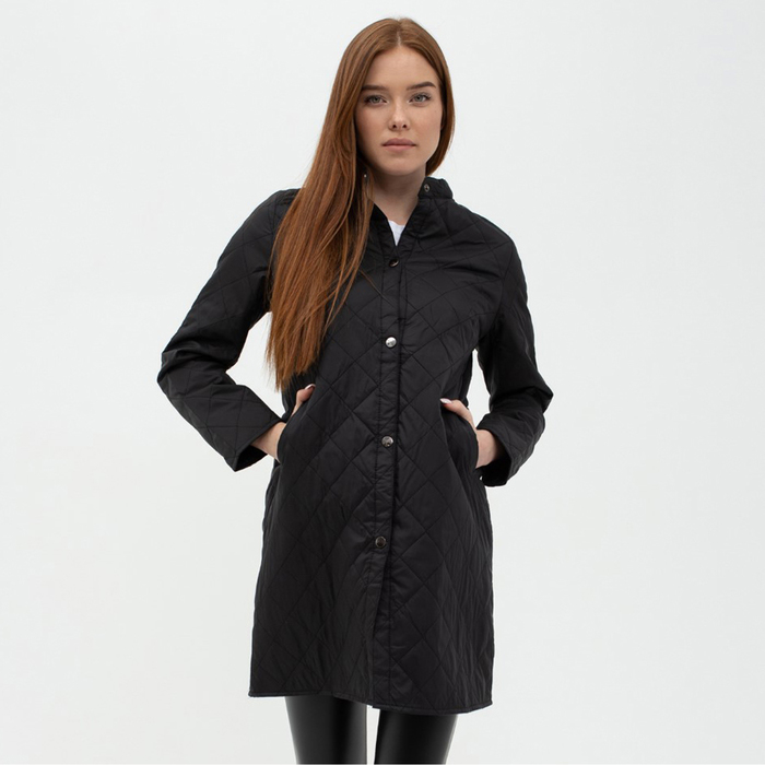 Куртка женская, цвет чёрный, размер 46 - Фото 1