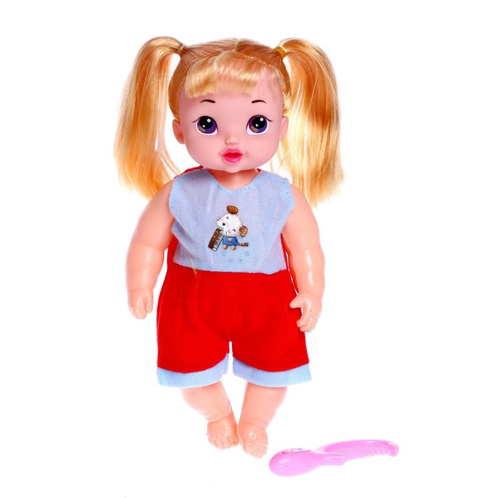 Пупс «Милашка» с аксессуарами, звук, МИКС 52796