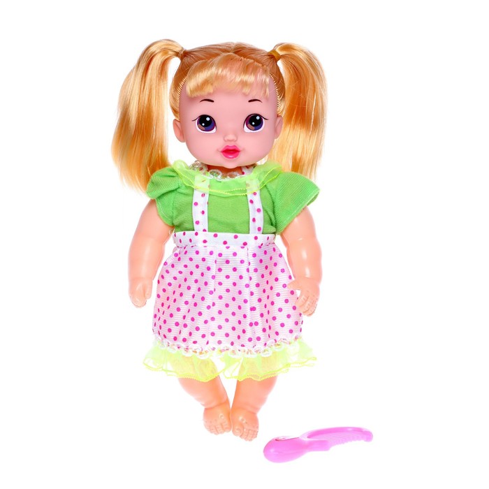 Пупс «Милашка» с аксессуарами, звук, МИКС 52796