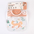 Нагрудник для кормления Крошка Я «Baby of nature» непромокаемый на липучке, с карманом - Фото 6
