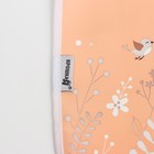 Нагрудник для кормления «Нежность» непромокаемый на липучке, с карманом - фото 39666327