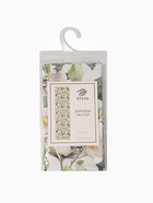 Дорожка на стол «Этель» Camellia, 30×70 см, хлопок 100%, саржа 190 г/м², белая, зелёная - фото 119046532