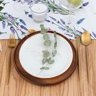 Дорожка на стол "Этель" Lavender 30х70 см, 100% хлопок, саржа 190 г/м2 - Фото 4