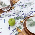 Дорожка на стол "Этель" Lavender 30х70 см, 100% хлопок, саржа 190 г/м2 - фото 299516687