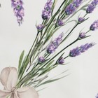 Полотенце "Этель" Lavender (вид 2) 40х73 см, 100% хл, саржа 190 гр/м2 - Фото 3