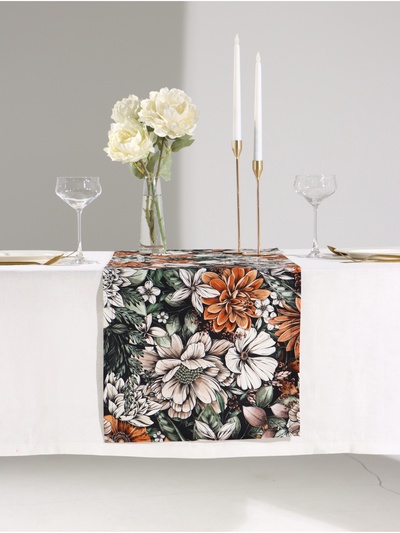 Дорожка на стол Этель Meadow flower 40×146 см, 100% хлопок, саржа 190 г/м²