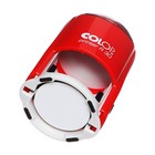 Оснастка для круглой печати автоматическая COLOP Printer R30, диаметр 30 мм, с крышкой, корпус красный - Фото 4