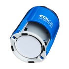 Оснастка для круглой печати автоматическая COLOP Printer R30, диаметр 30 мм, с крышкой, корпус синий - фото 9881557