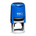 Оснастка для круглой печати автоматическая COLOP Printer R30, диаметр 30 мм, с крышкой, корпус синий - Фото 7