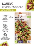Семена цветов Колеус «Визард», мозаика, «Семена Алтая», цветной пакет, 5 шт. - Фото 1