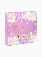 Подарочный набор «С весной в сердце»: ежедневник А5 80 листов и мыльные лепестки - фото 809633882