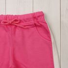 Брюки для девочки, рост 110-116 см, цвет розовый  М-220 - Фото 4