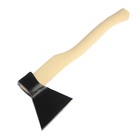 Топор кованый ТУНДРА, деревянное топорище Б3, 1200 г, порошковое покрытие - Фото 5