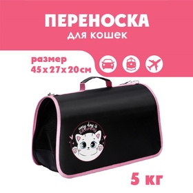 

Сумка - переноска раскладная CATurday! 45х27х20 см