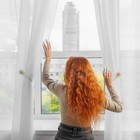 Подхват для штор «Георгин», d=6 см, цвет белый/бежевый - Фото 3