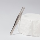 Пинцет для коррекции бровей, скошенный, узкий, 9 см - Фото 2