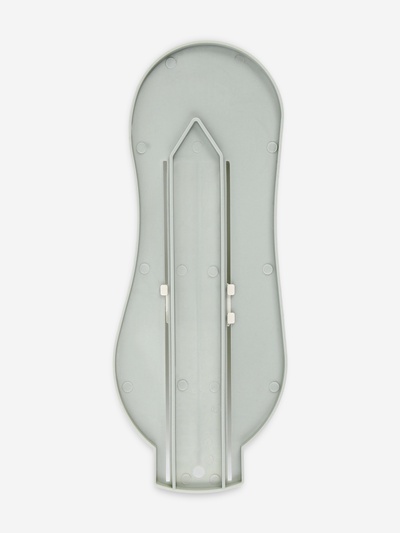Стопомер детский, 22.7×9 см, серо-голубой