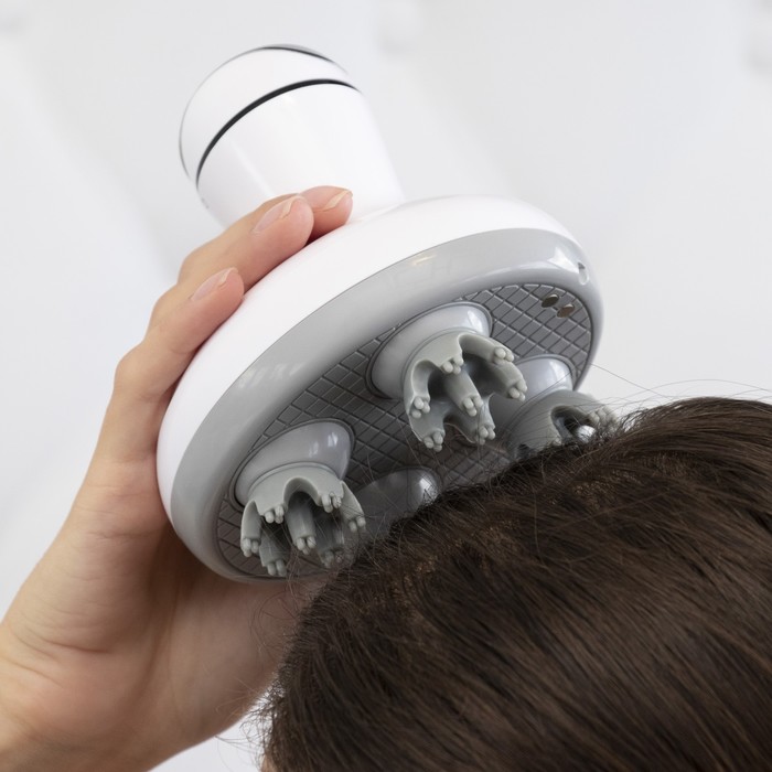 Массажер для головы Luazon LEM-12, электрический, вибрационный, 5 Вт, USB - Фото 1