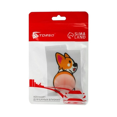 Аксессуар для авто «Корги» TORSO, силиконовая, 7,5×5,6 см