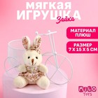 Мягкая игрушка «Милая зайка», зайчик, цвета МИКС 7306462 - фото 9561907