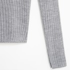 Джемпер с V-горловиной MIST, р. 44-46, серый 7357443