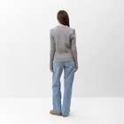 Джемпер с V-горловиной MIST, р. 44-46, серый 7357443