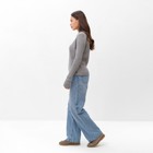 Джемпер с V-горловиной MIST, р. 48-50, серый - Фото 3