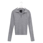 Джемпер с V-горловиной MIST, р. 48-50, серый - Фото 6