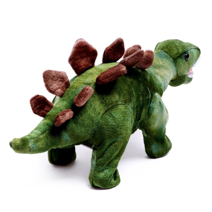 Динозавр радиоуправляемый «Стегозавр», из текстиля, работает от батареек - фото 1905926451