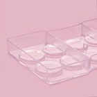 Форма для конфет и шоколада KONFINETTA «Медаль», 20×12×2.5 см, 10 ячеек 3.3×0.4 см, пластик, прозрачная 7129737