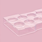 Форма для конфет и шоколада KONFINETTA «Медаль», 20×12×2.5 см, 10 ячеек 3.3×0.4 см, пластик, прозрачная - Фото 4