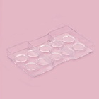 Форма для конфет и шоколада KONFINETTA «Медаль», 20×12×2.5 см, 10 ячеек 3.3×0.4 см, пластик, прозрачная - Фото 5