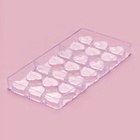 Форма для конфет и шоколада KONFINETTA «Листочки», 27.5×13.5×2.5 см, 21 ячейка 4×3×0.8 см, прозрачная - Фото 4