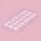 Форма для конфет и шоколада KONFINETTA «Листочки», 27.5×13.5×2.5 см, 21 ячейка 4×3×0.8 см, пластик, прозрачная - Фото 5