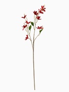 Цветы искусственные "Белоцветник шелковый" 74х4 см, бордовый - фото 809220557