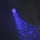 Светодиодная фигура «Комета» 3.5 м, пластик, 9 нитей, 220 В, свечение синее - фото 6538505