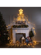 Светодиодная фигура «Комета» 3.5 м, пластик, 9 нитей, 31 В, свечение оранжевое - Фото 7