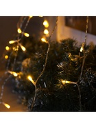 Светодиодная фигура «Комета» 3.5 м, пластик, 9 нитей, 31 В, свечение оранжевое - Фото 5