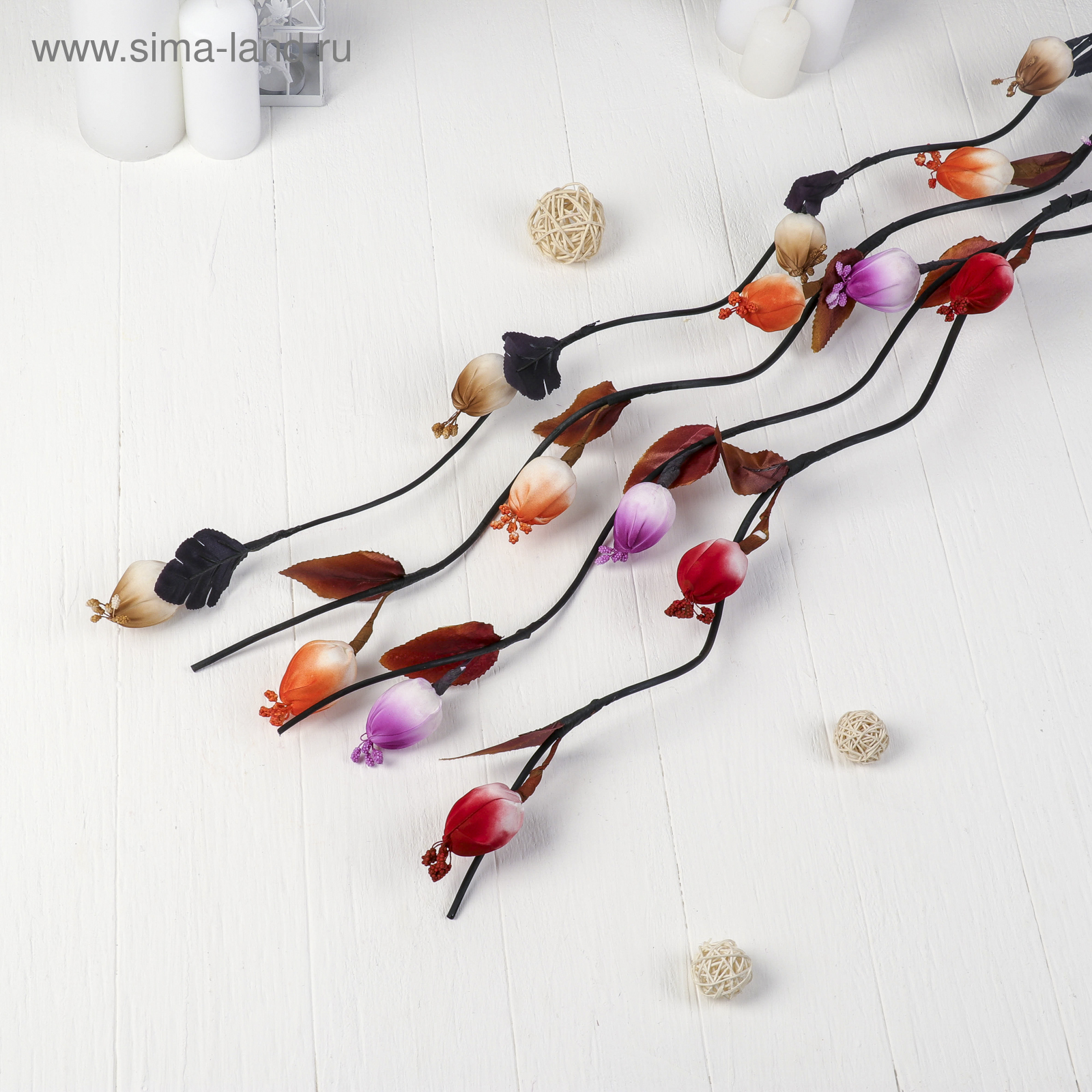 Искусственные Ветки Для Декора Купить На Вайлдберриз