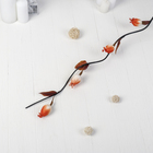 Декор ветка лоза 150 см, овальчик цветной (фасовка 5 шт, цена за 1шт) - Фото 2