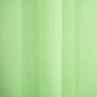 Штора-тюль для кухни арка Witerra 285x160см, св.зеленый, вуаль, пэ100% - Фото 4
