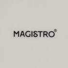 Салатник Magistro «Церера», 400 мл, d=16.2 см, фарфор, оранжевый - Фото 5