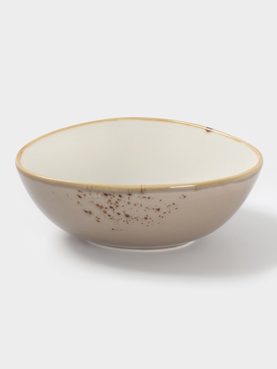 Салатник Magistro «Церера», 440 мл, 15.3×13 см, фарфор, коричневый