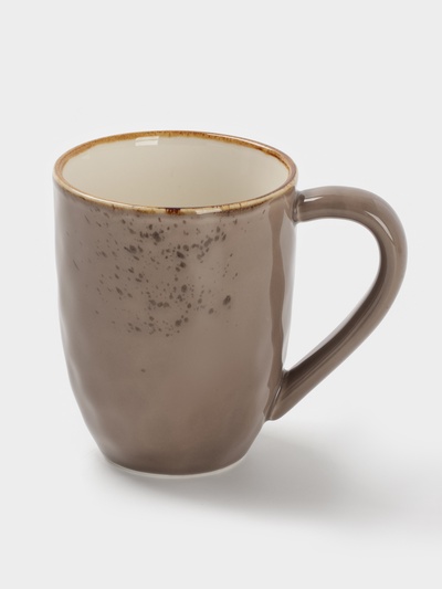 Кружка Magistro «Церера», 400 мл, фарфор, коричневая